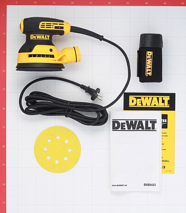 Машинка шлифовальная орбитальная (эксцентриковая) Dewalt - фото №15