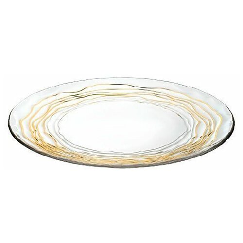 фото Oasi - тарелка с золотыми краями 21 см (plate with gold rim), chef&sommelier chef & sommelier