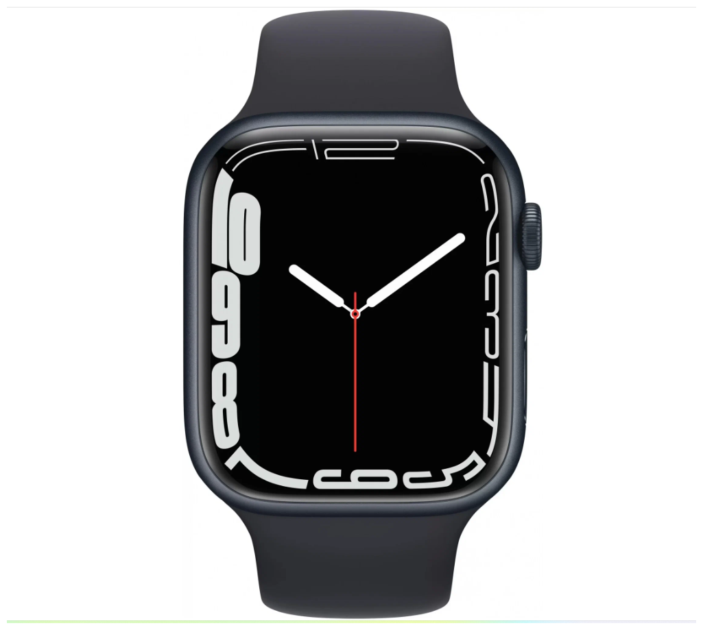 Часы, Умные Смарт Часы 45mm , iOS, Android, Bluetooth, звонки и уведомления, мощная батарея, магнитная зарядка, черный