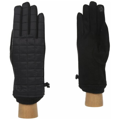 фото Перчатки fabretti, размер 7, черный