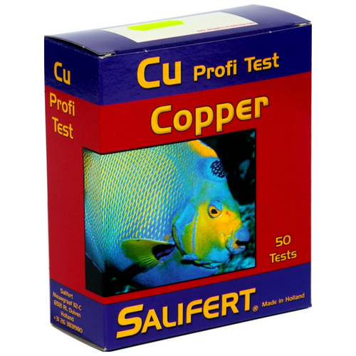 тест на карбонатную жесткость salifert carbonate kh alk profi test Salifert Copper Profi-Test/ Профессиональный тест на медь (Cu)