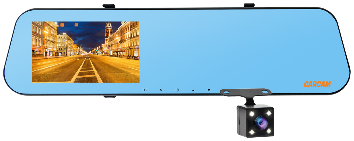 Автомобильный видеорегистратор-зеркало CARCAM Z6