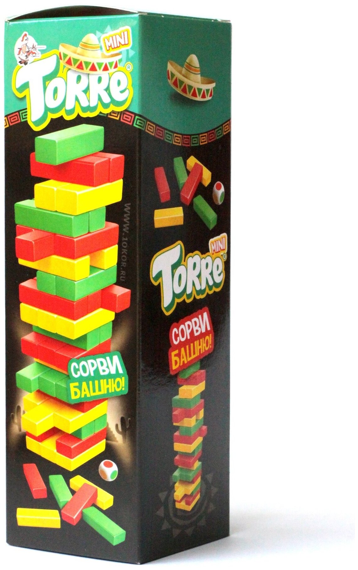 Игра для детей и взрослых Torre mini падающая башня 04215