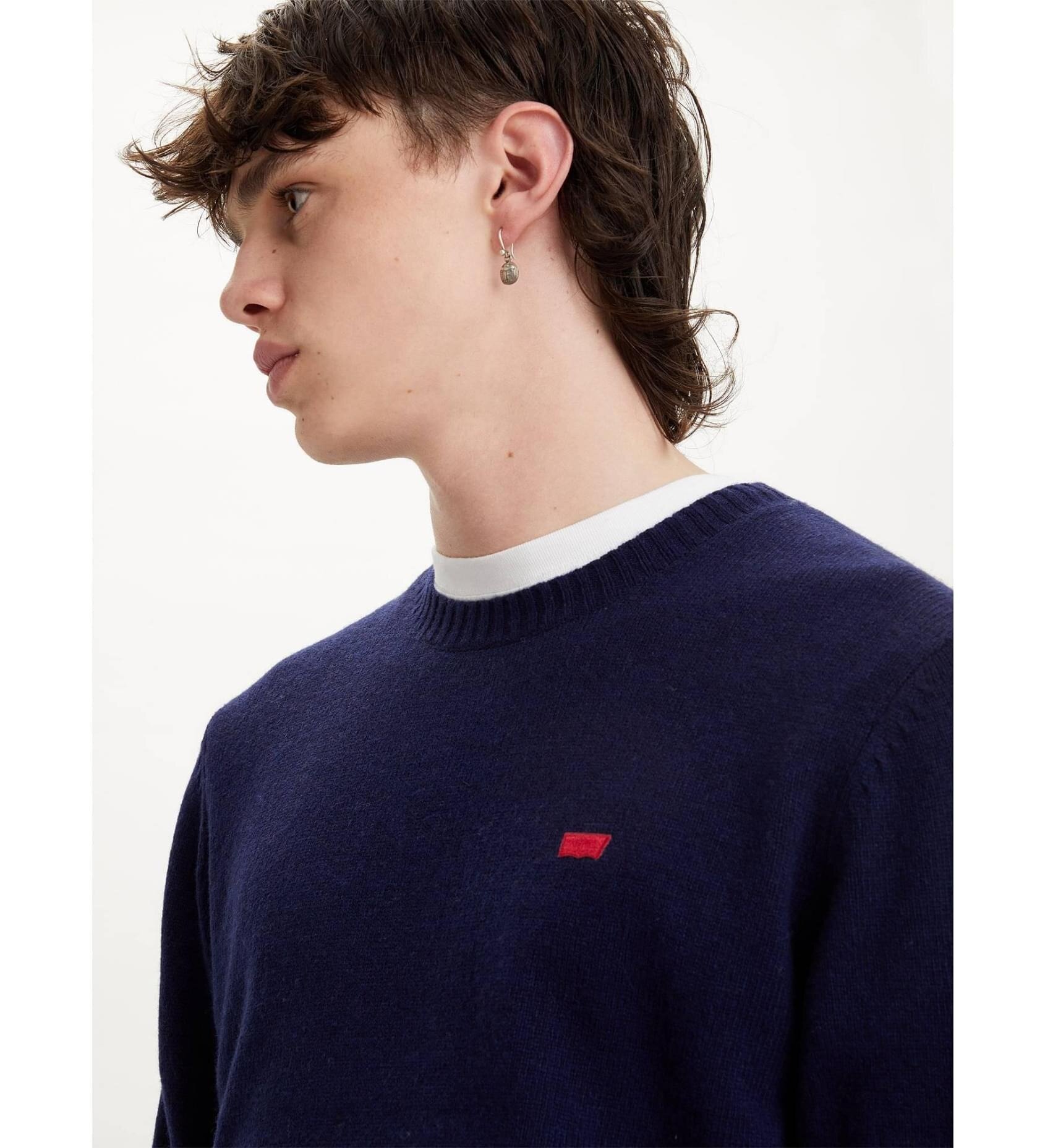 Свитер Levi's, размер XXL, , синий — фото 1