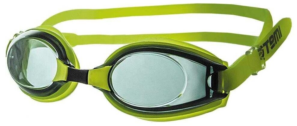 Очки для плавания Atemi, силикон (жёлт), M403