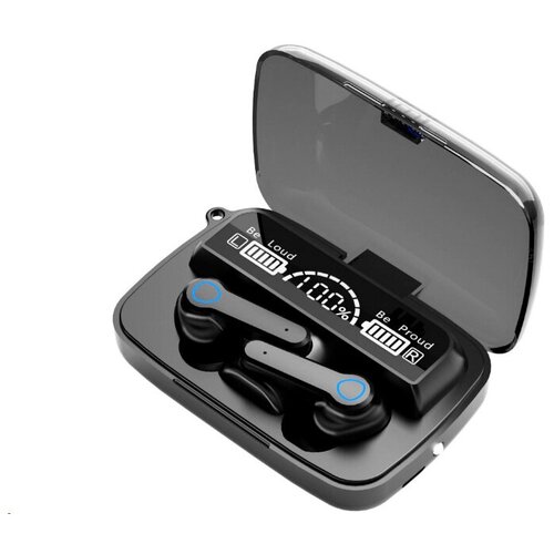 Сенсорные наушники M19NEW SOUNDBluetooth 51светодиодный дисплей спортивные игровыедля ценителей музыкичерный 185000₽