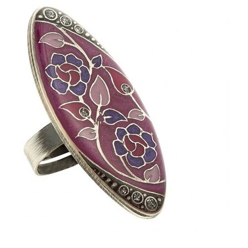 Кольцо Clara Bijoux, красный, розовый зажим для платка clara bijoux 11 03746 v