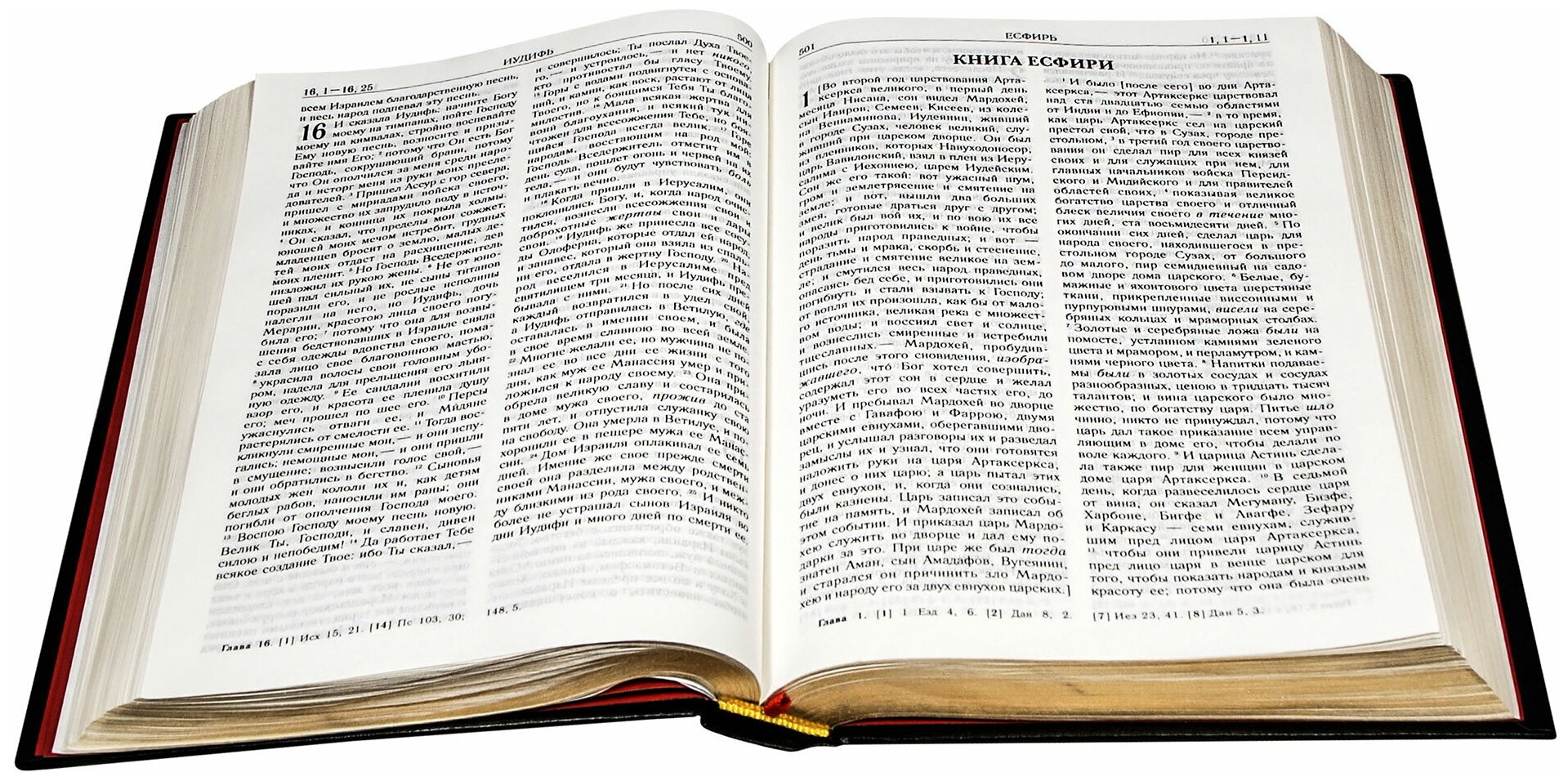 Библия. Книги Священного Писания Ветхого и Нового Завета (золотой обрез) - фото №7