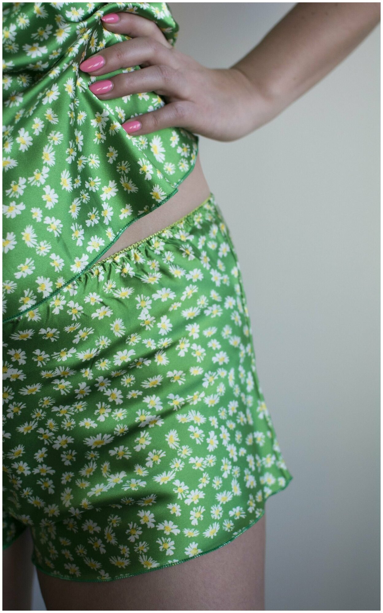 пижама зеленая M - фотография № 3