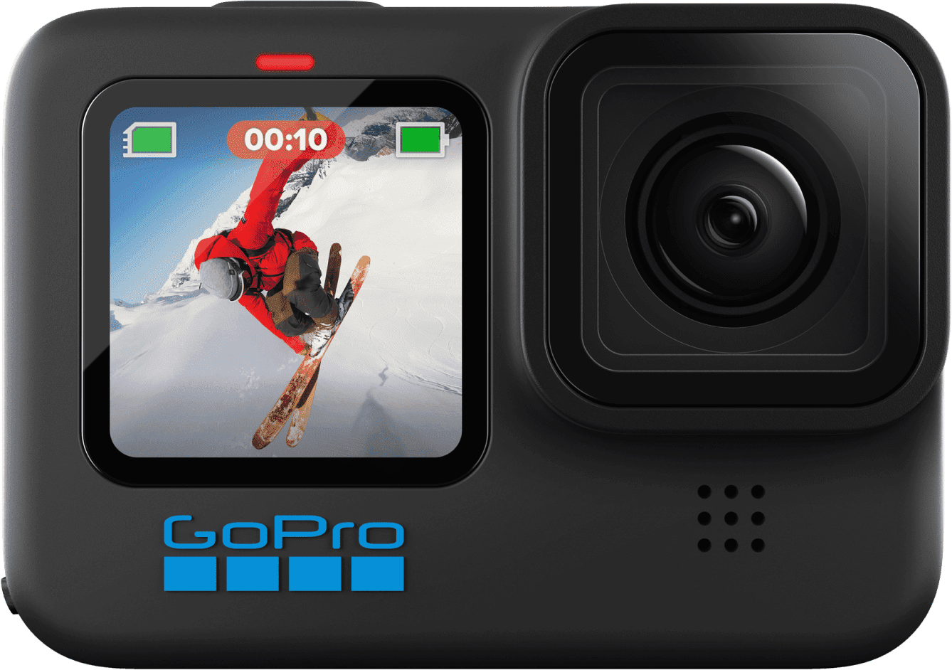 Экшн-камера GoPro HERO10 Black, 23.6МП, 5312x2988, 1720 мА·ч, черный