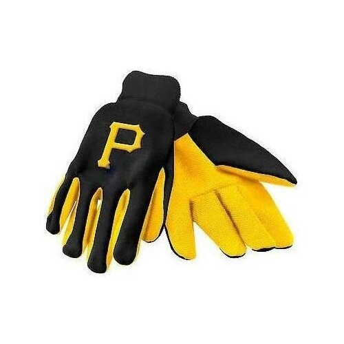 Перчатки FOCO, размер 8, желтый, черный перчатки артэ демисезонные размер 6 8 бирюзовый