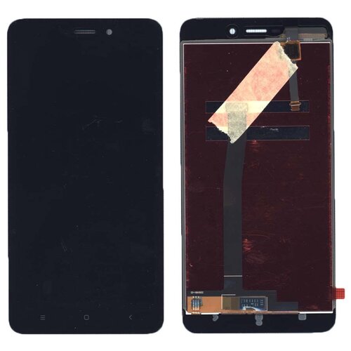 Дисплей (экран) в сборе с тачскрином для Xiaomi Redmi 4A черный xiaomi redmi 4 6 pro 4a 4x 7 8 a 5a s2 redmi note 5 7 6 4 4x 8 pro 8t pu leather case redmi k30 5g flip cover card slot stand