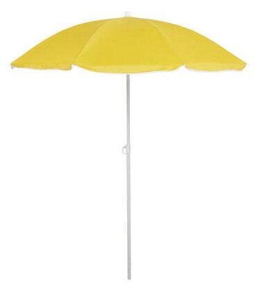 Зонт пляжный «Классика» с механизмом наклона, d=210 cм, h=200 см, микс - фотография № 8