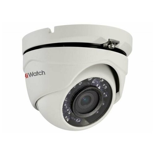 Камера видеонаблюдения аналоговая HiWatch HDC-T020-P(B)(2.8MM) 2.8-2.8мм HD-TVI цв. корп: белый