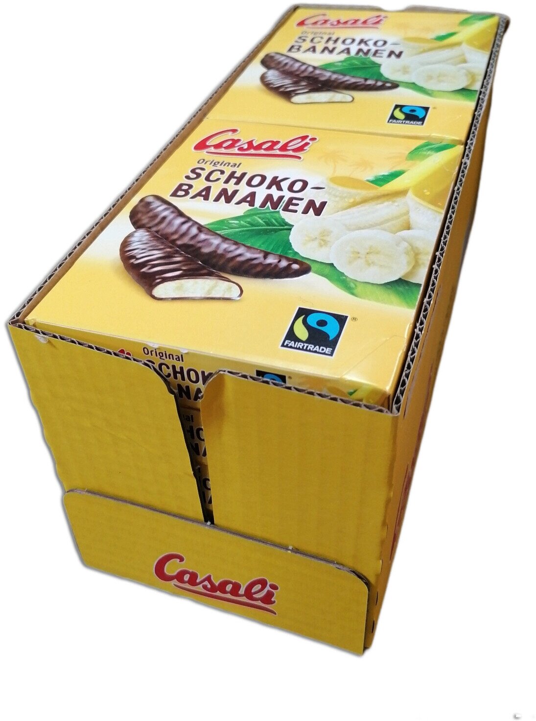 Casali Schoko-Bananen суфле банановое в шоколаде, 10 шт по 150 г