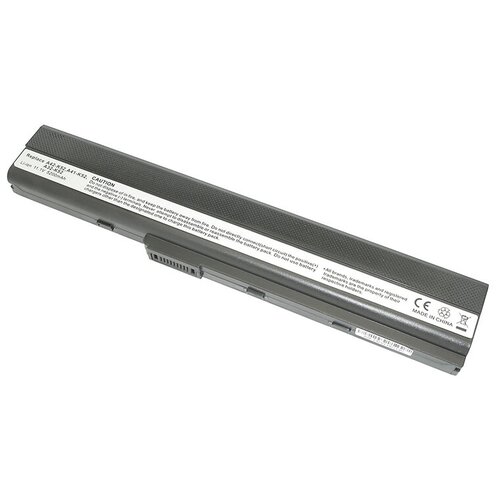 фото Аккумулятор vbparts для asus a42/a52/k52 10.8-11.1v 5200mah black 009160