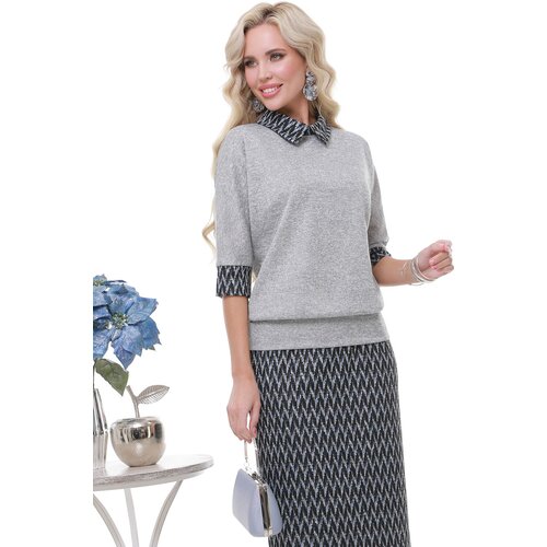 фото Костюм dstrend, размер 44, серый