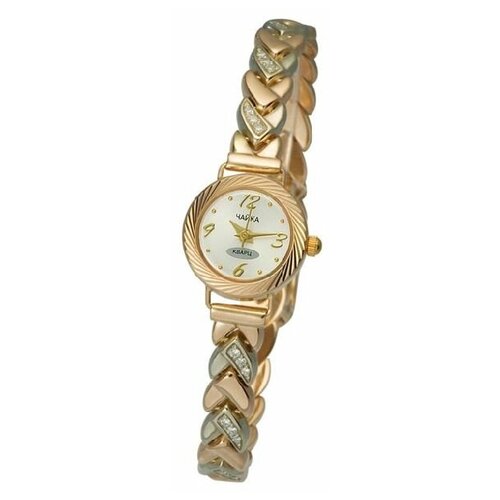 фото Часы platinor женские золотые часы на браслете "злата"