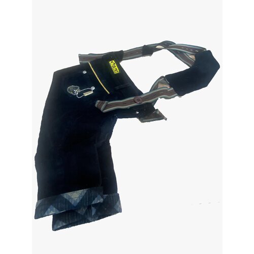 Is pet штанишки д/животных черные с подтяжками XL