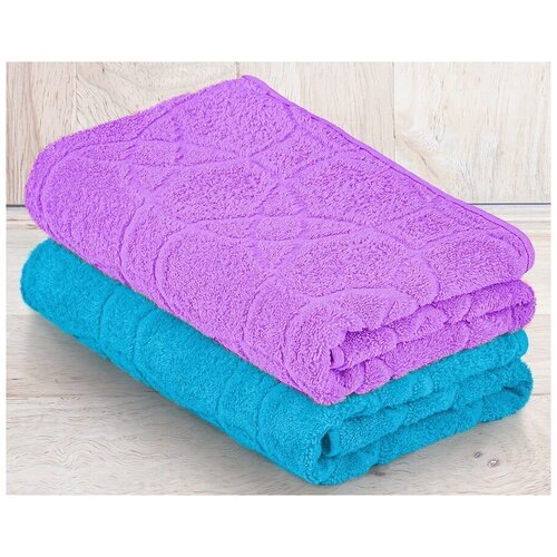 фото Набор махровых полотенец yasmin 2шт(50*100) туркмения