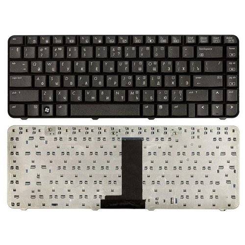 Клавиатура для ноутбука HP Compaq Presario CQ50 черная 2782₽
