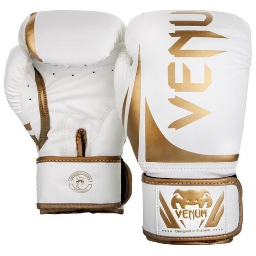 Перчатки для бокса Venum Challenger 2.0 Boxing Gloves VENUM-0661-226, белый/золотой 16