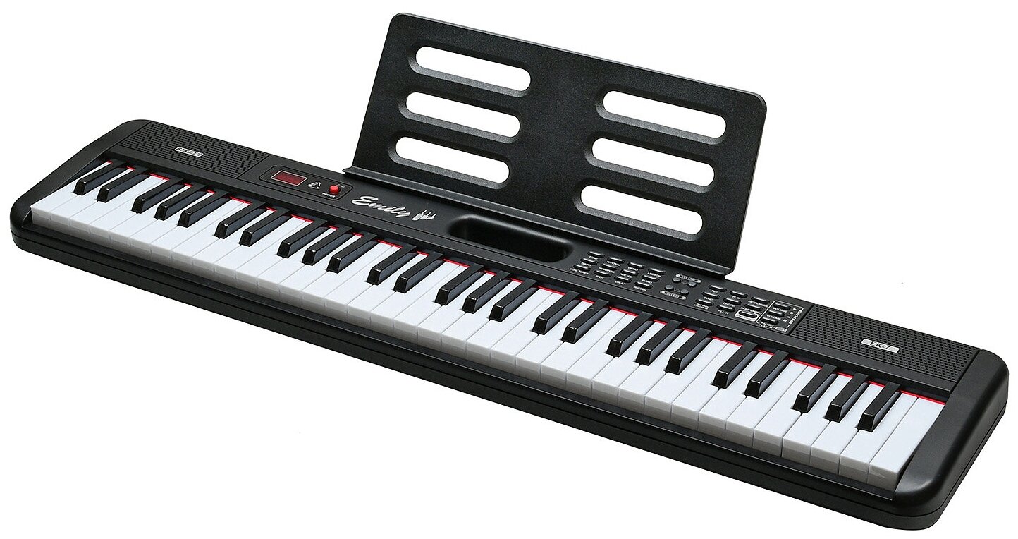 Синтезатор EMILY PIANO EK-7 BK 61кл USB+Bluetooth+MIDI MF02058