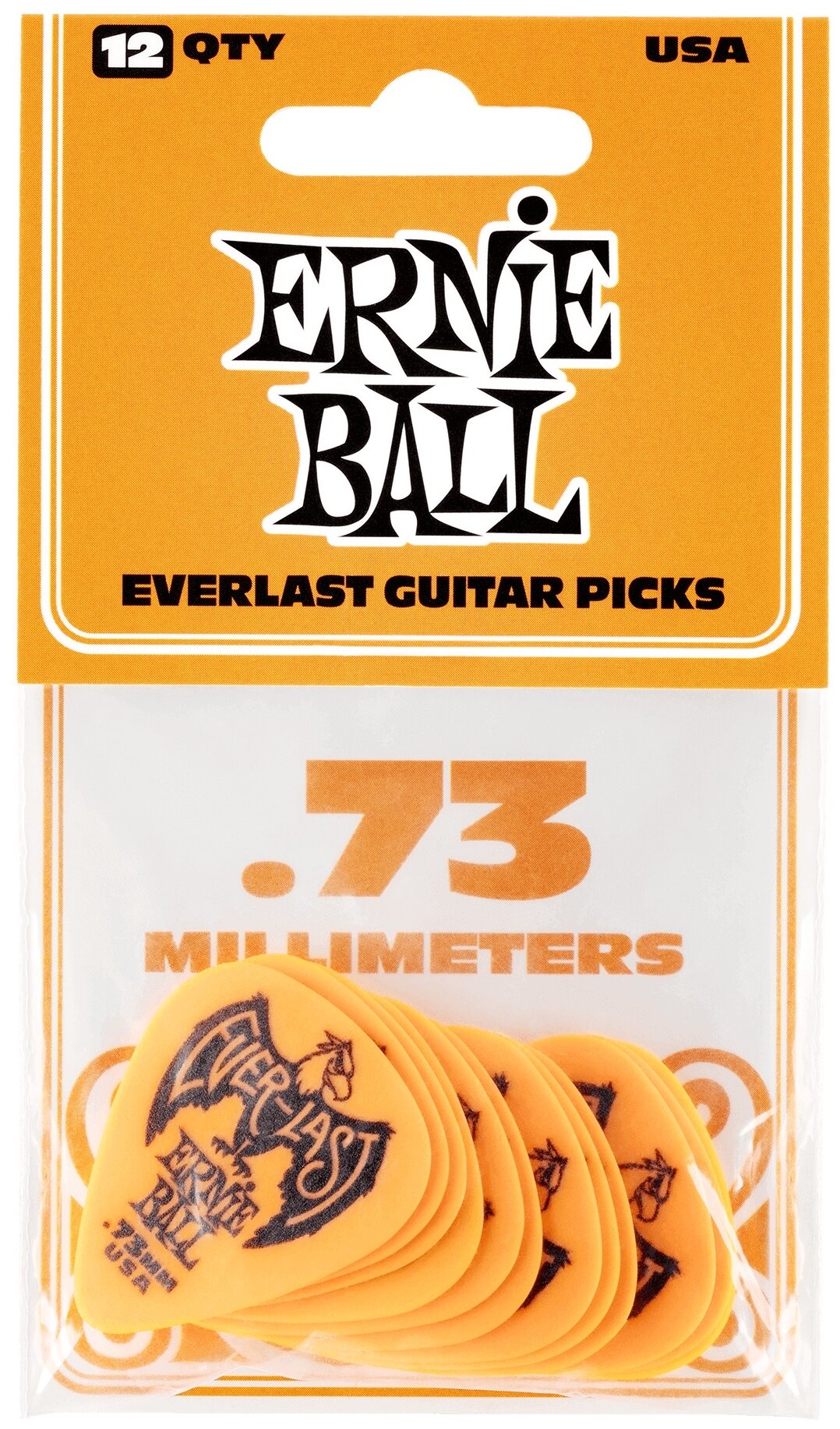 Медиатор Ernie Ball Everlast 073 мм 9190