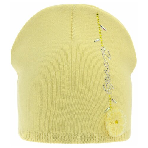 фото Шапка для девочки (размер: 52/54), арт. одуванчик (желт.), цвет желтый mialt