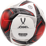 Мяч футбольный Jögel League Evolution Pro, №5, белый (5) - изображение