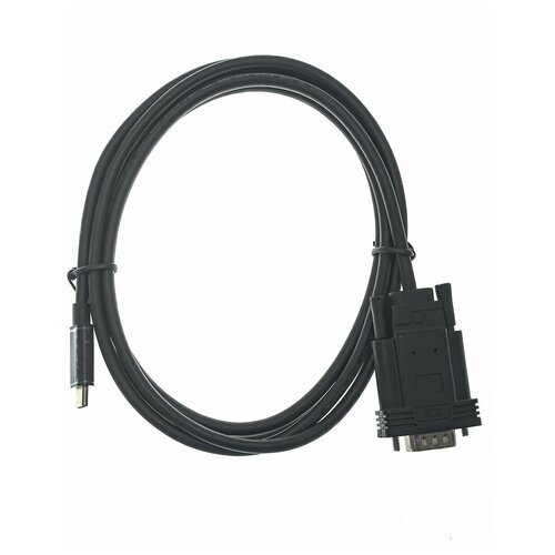 Кабель-адаптер USB 3.1 Type-Cm --> VGA(M) 1080@60Hz, 1.8M VCOM кабель адаптер vcom usb 3 1 type cm dp m 8k 60hz 1 8m alumi shell