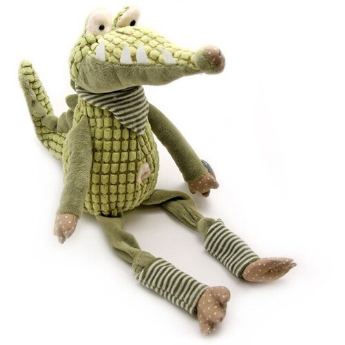 Мягкая игрушка Jackie Chinoco Зеленый крокодил Рэнди 25 см
