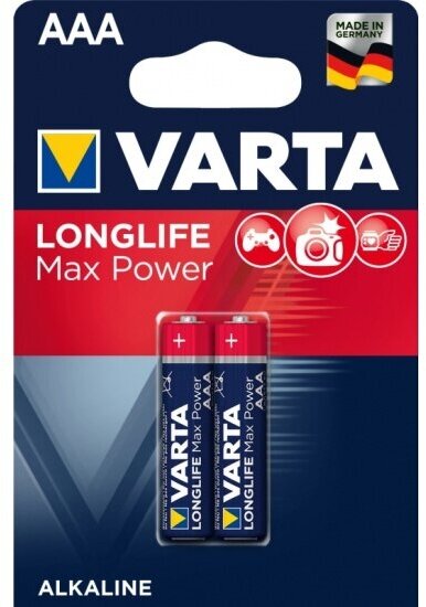 Элемент питания Varta Max Power LR03 AAA бл 2