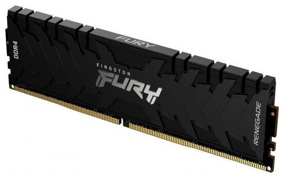 Оперативная память для компьютера 64Gb 4x16Gb PC4-28800 3600MHz DDR4 DIMM CL16 Kingston FURY Renegade Black KF436C16RB1K464