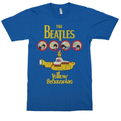 Футболка DreamShirts The Beatles - Yellow Submarine Женская Синяя M