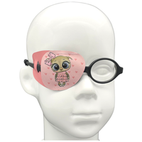 Окклюдер на очки eyeOK "Сова 2", размер M, для закрытия правого глаза, анатомический, детский