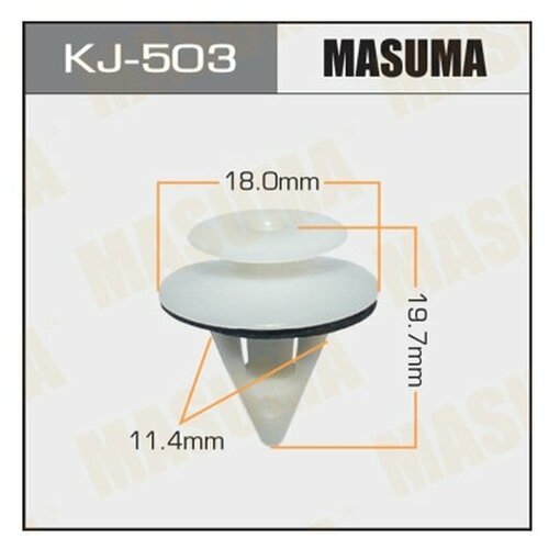 фото Зажим, молдинг / защитная накладка (производитель: masuma kj503)