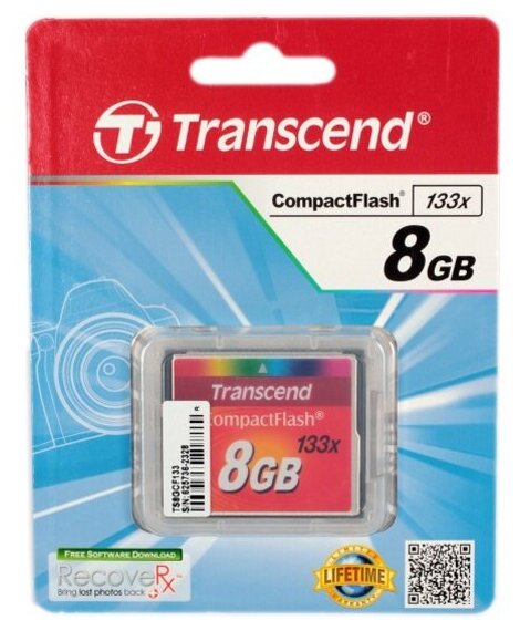 Карта памяти Compact-Flash Transcend - фото №7