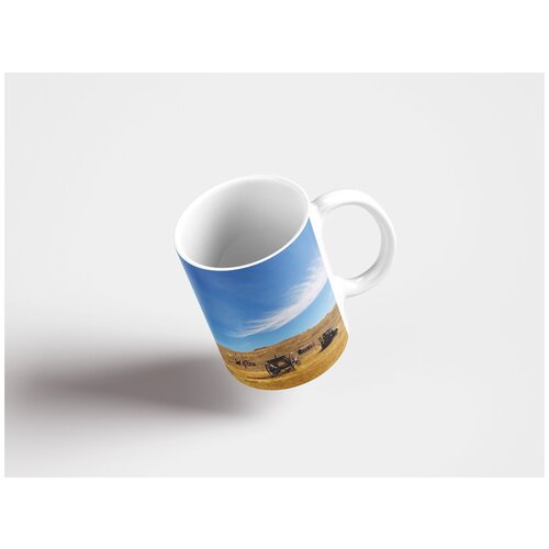 фото Кружка "заброшенный, строительство, перевозка 320 мл. белая" lotsprints