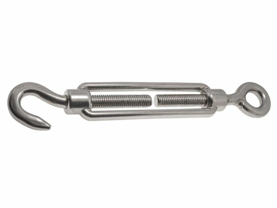 фото Талреп М6 крюк-кольцо из нержавеющей стали DIN1480, 8шт