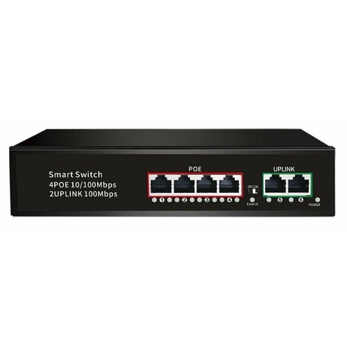 Коммутатор Tmnvision TM-7004E PoE 487500₽