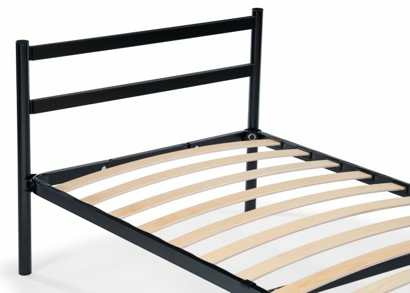 Кровать Woodville Фади 04 90х200 черная