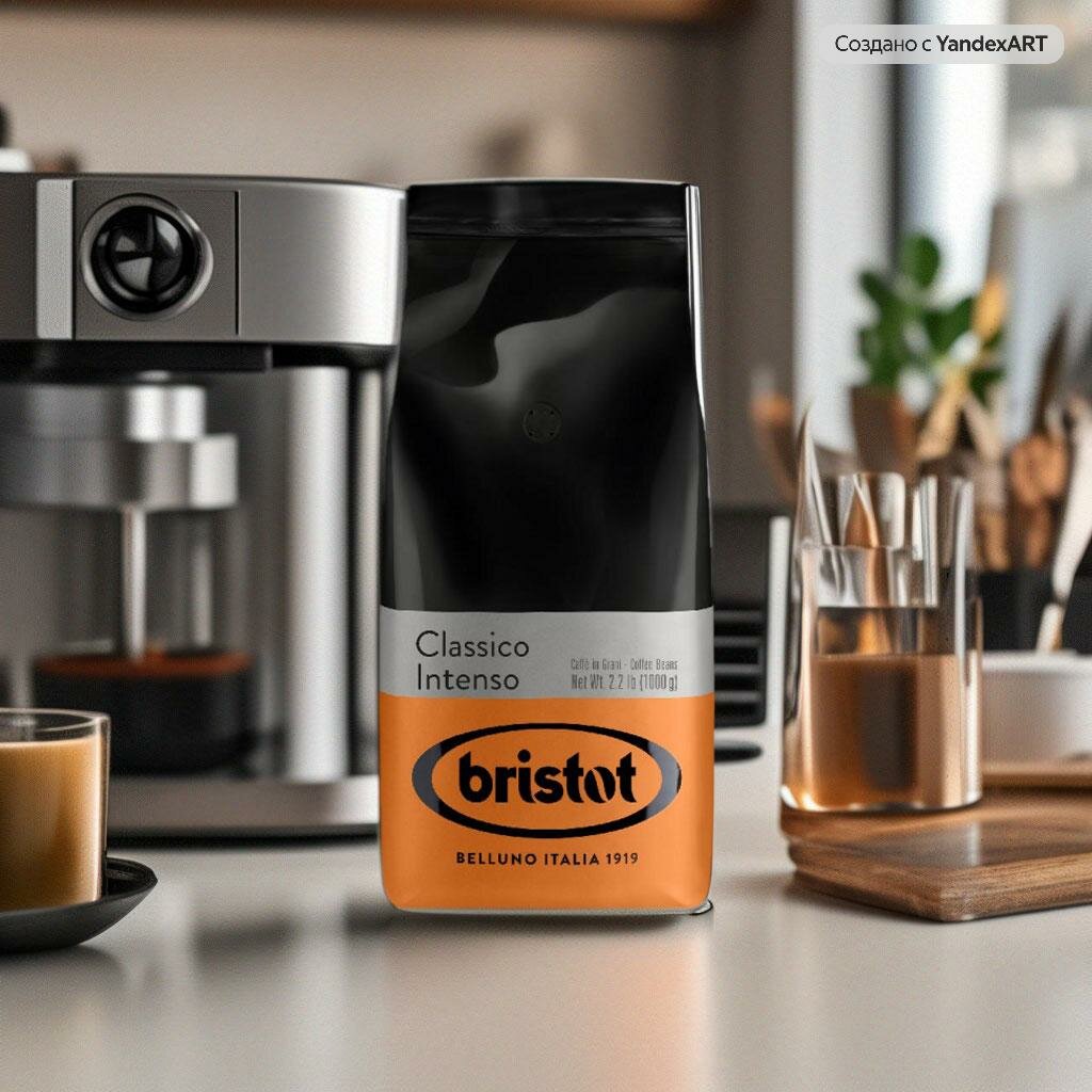 Кофе в зёрнах Bristot Classico Intenso 1 кг