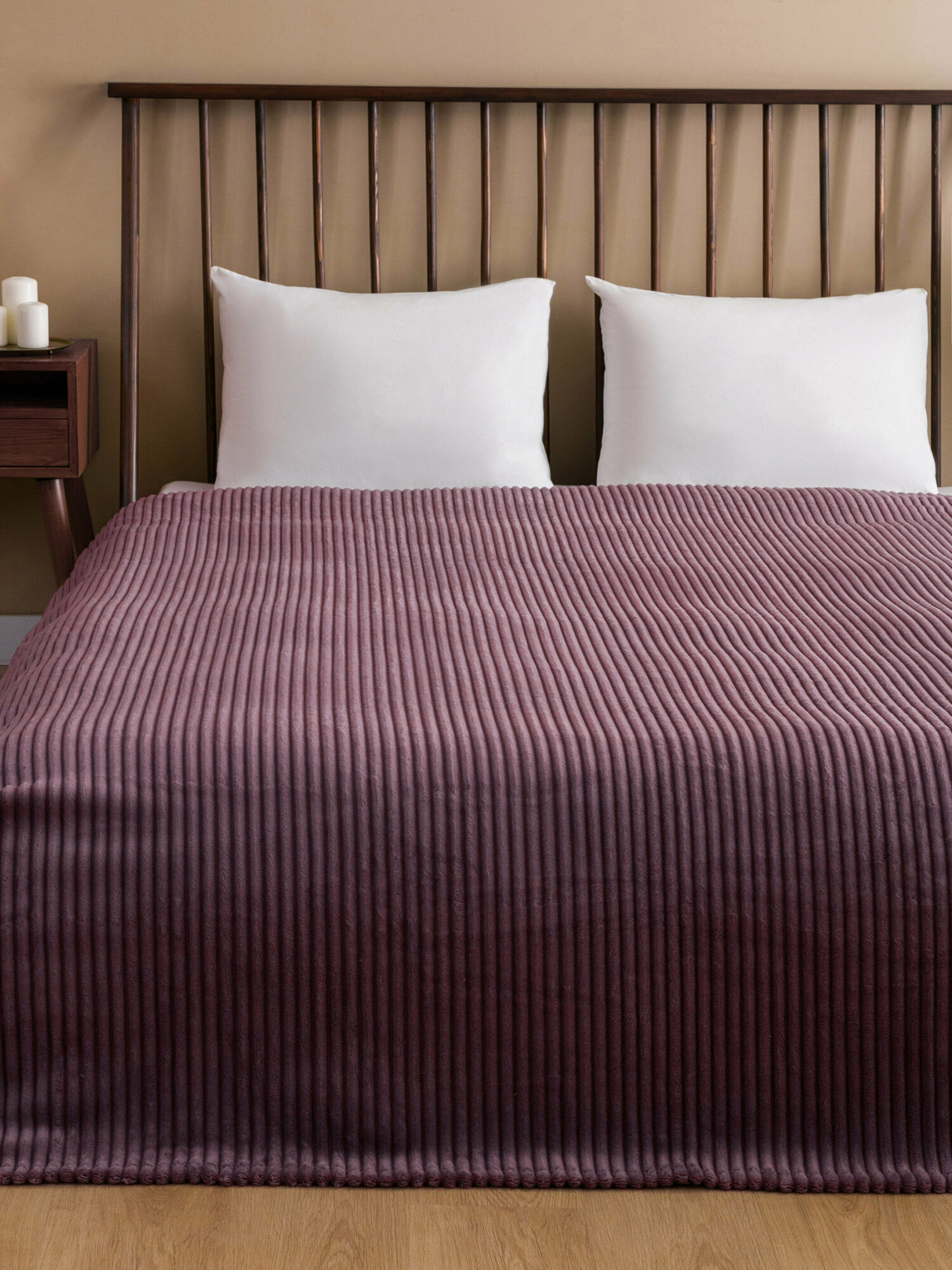 фото Двуспальный плед LC WAIKIKI, фиолетовый, размер 220 X 240