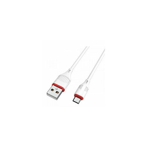 Кабель BX17 Enjoy charging cable for Micro-USB Белый кабель borofone bx17 enjoy charging cable for micro usb white