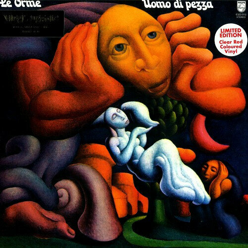 Виниловая пластинка Le Orme / Uomo Di Pezza (Reissue, Limited Clear Red VinylGatefold) (1LP)