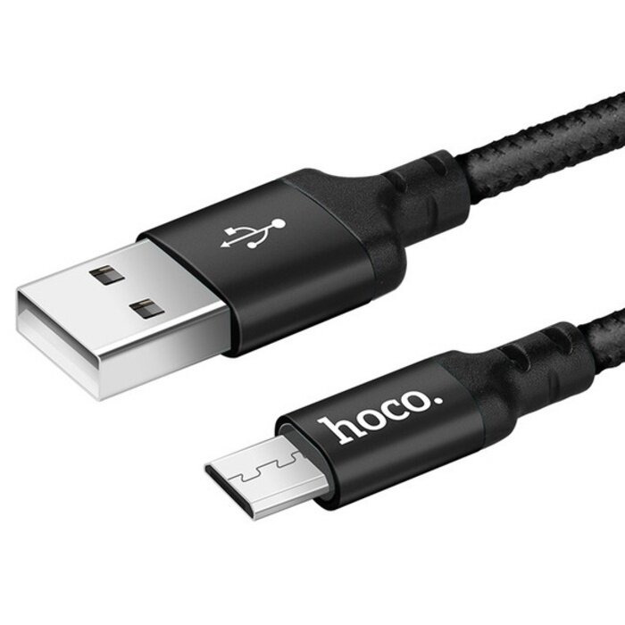 USB Hoco X38 Cool Micro 0.25м черный