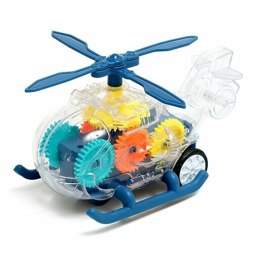 Вертолёт Шестерёнки свет 810₽