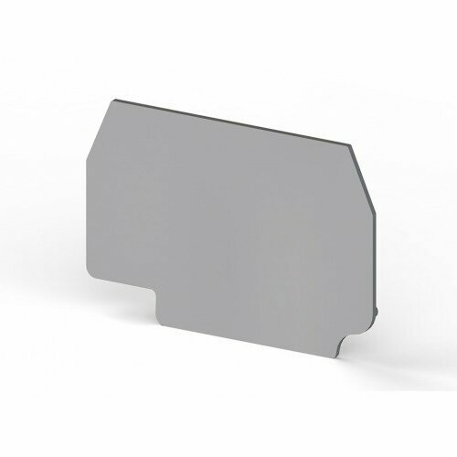 Концевой сегмент на клеммники AVK 4R/A, (серый); NPP AVK 4R/A {0.0.0.4.50330} (упак 25 шт)