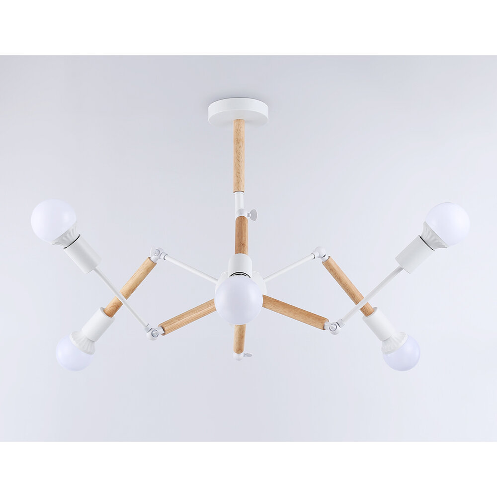 Люстра на штанге в стиле лофт Ambrella light TRADITIONAL TR80485 - фото №9